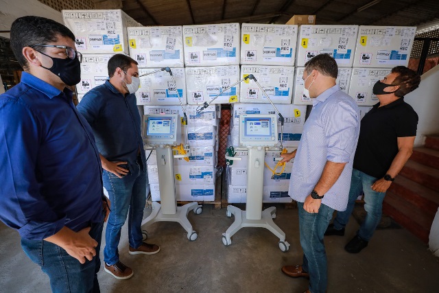 Governo de AL  abrirá mais 40 leitos de UTI's com advento de novos respiradores