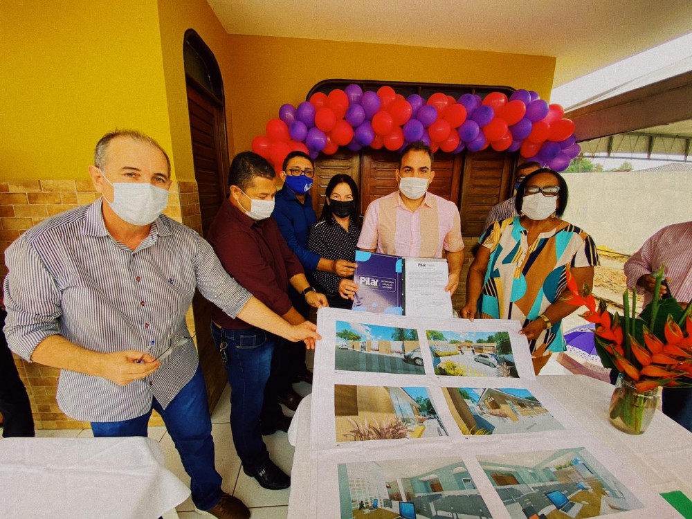 Prefeito Renato Filho assina ordem de serviço para a Casa da Mulher Pilarense