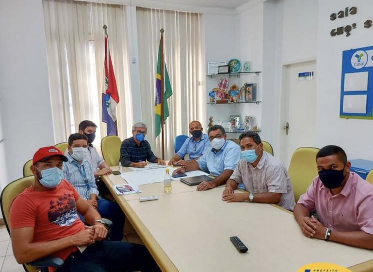 Prefeito anuncia obra que visa distribuir água do Canal do Sertão para povoados de Tapera