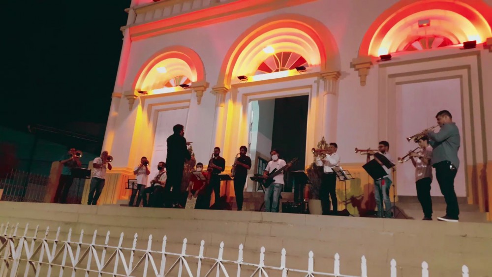 Em Palmeira projeto leva música às unidades de Saúde em tempos de pandemia