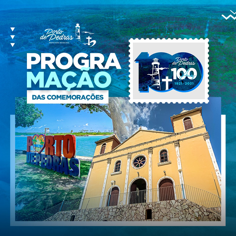 Porto de Pedras articula programação de seu centenário político anunciando dezenas de inaugurações