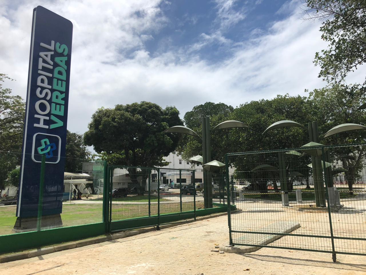 Dados apontam que em AL Hospital Veredas é recordista de atendimento da Covid-19