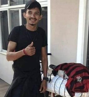 Flamenguista viaja de bicicleta de Roraima até Montevidéu, cerca de 6 mil km