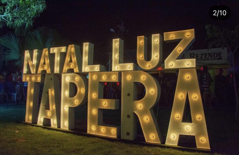 São José da Tapera  vira atração no  Sertão de Alagoas com seu “Natal Luz 2021”