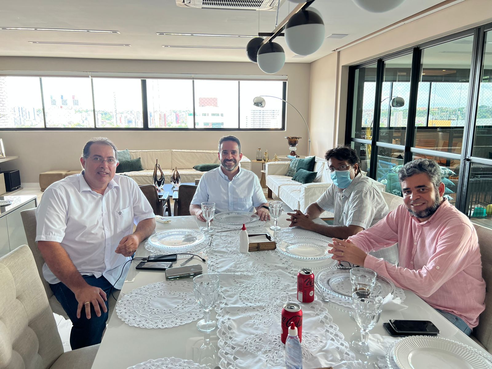 Provável Governador Tampão de AL se reúne com direção do PROS, na pauta: Eleição 2022