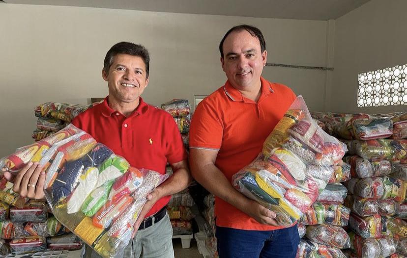 Prefeito implanta programa para distribuir mensalmente duas mil cestas básicas