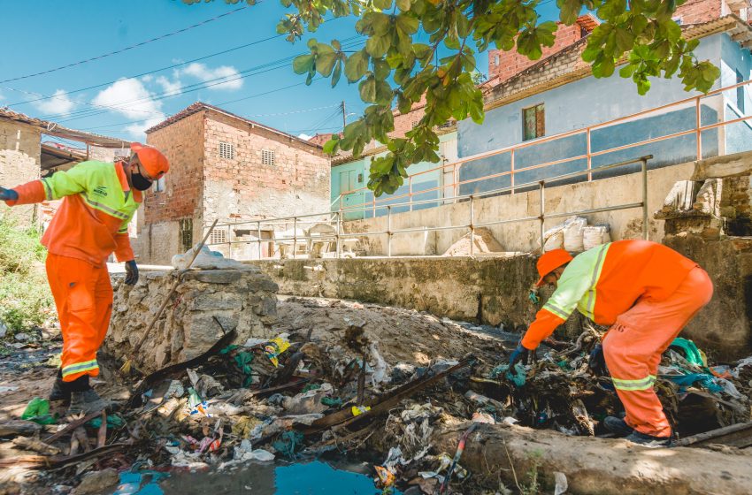 Ações preventivas antes das chuvas retiraram mais de 30 toneladas de lixo em Maceió