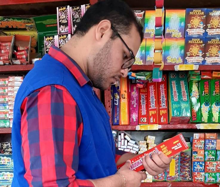 Procon/AL entra em cena na fiscalização de barracas de fogos e comidas típicas juninas