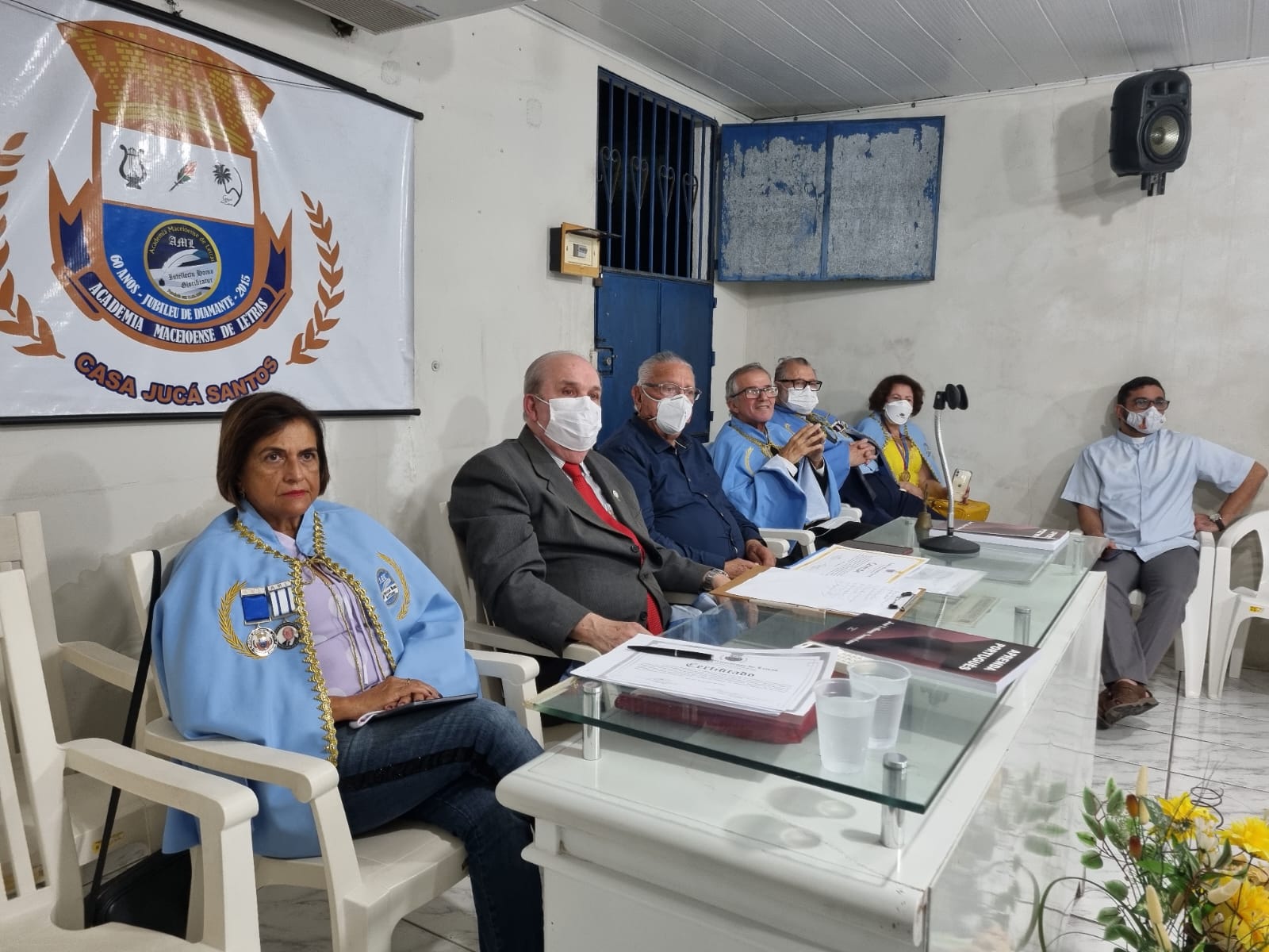 Escritores que integram: Academia Maceioense de Letras e a Sobrames comemoram encontro