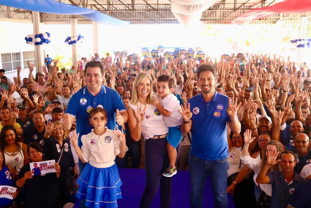 André Monteiro faz grande festa em Maceió para lançar seu nome a estadual