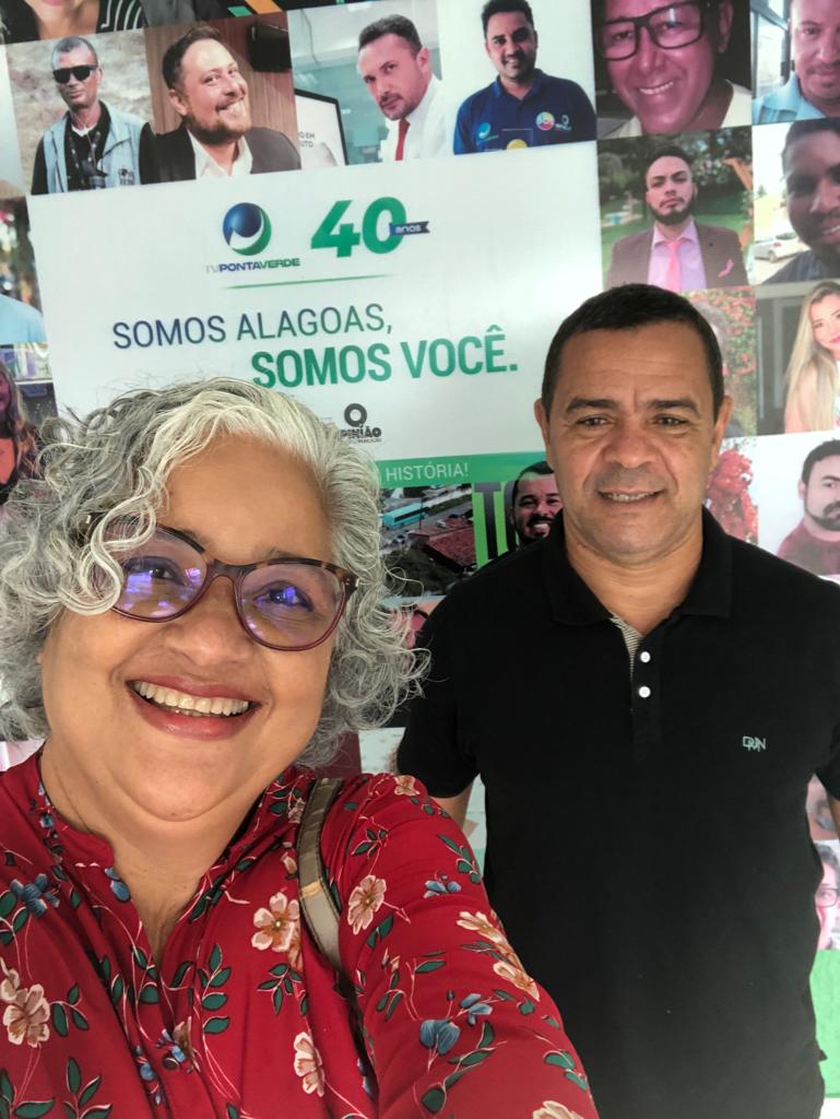 Jornalistas candidatos em AL visitam redações para conversar com colegas de profissão