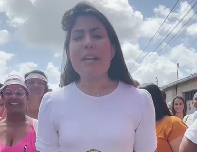 Gabi Gonçalves grava vídeo desmascarando notícia falsa de sua candidatura