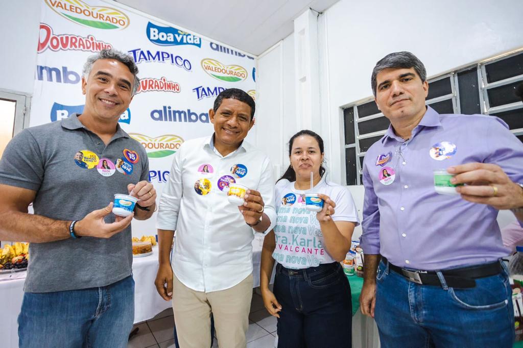 Em Palmeira, Karla Cavalcante reforça compromisso ao defender cadeia do leite