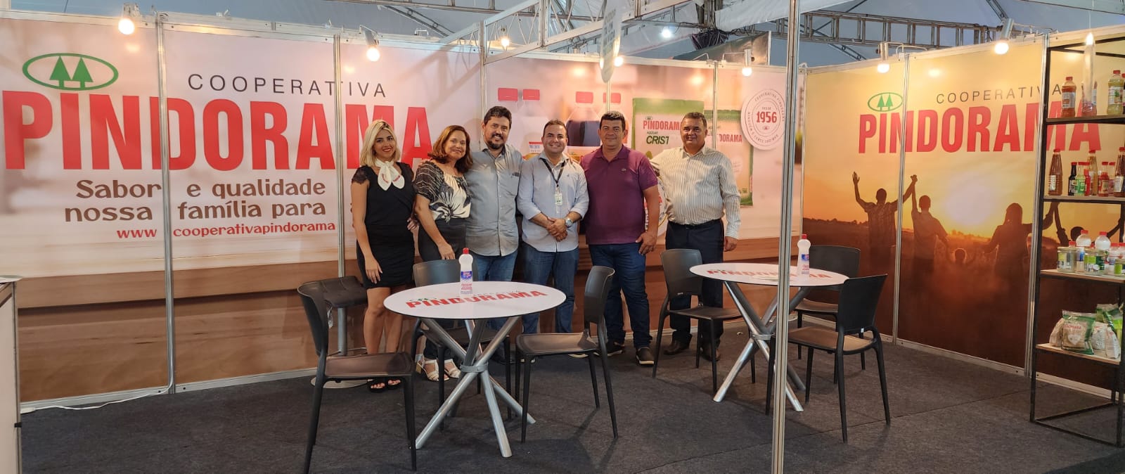 Cooperativa Pindorama se destaca durante  Feira Coop ocorrida em Maceió