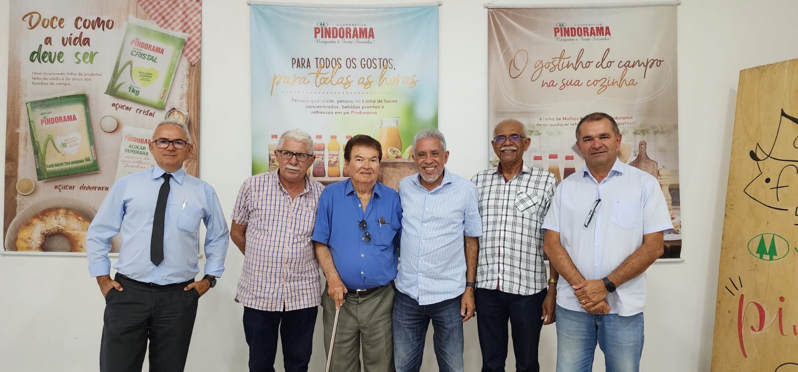 Zé Alexandre dono do Grupo Coringa se impressiona com estrutura da Pindorama