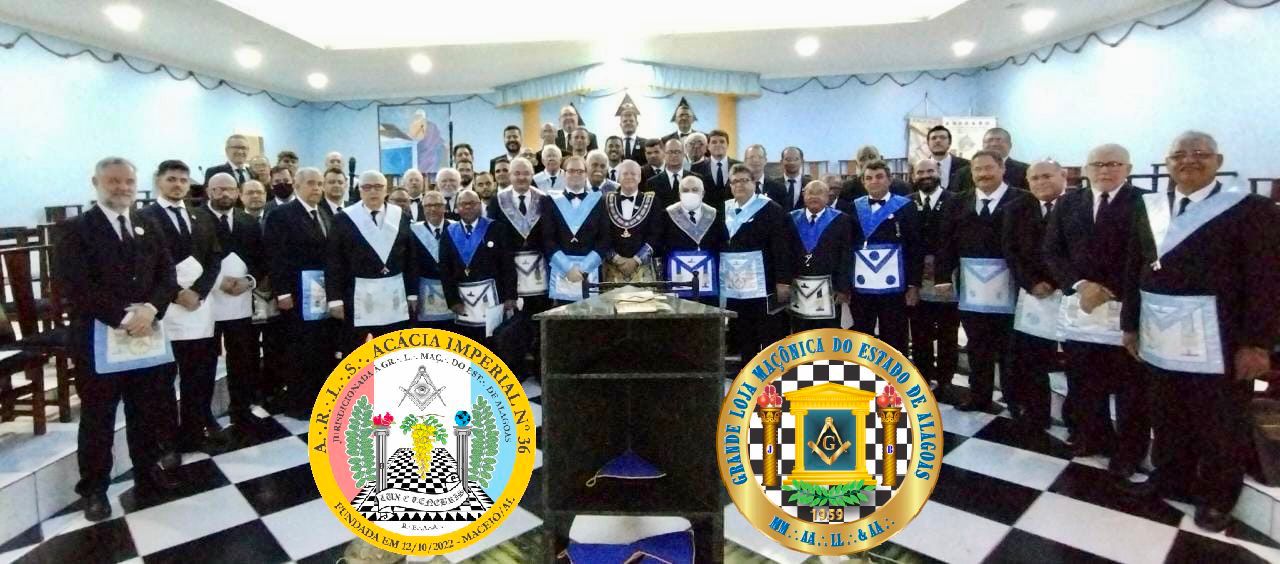 Alagoas ganha mais uma Loja Maçônica; é a Acácia Imperial, agora já são 36 unidades