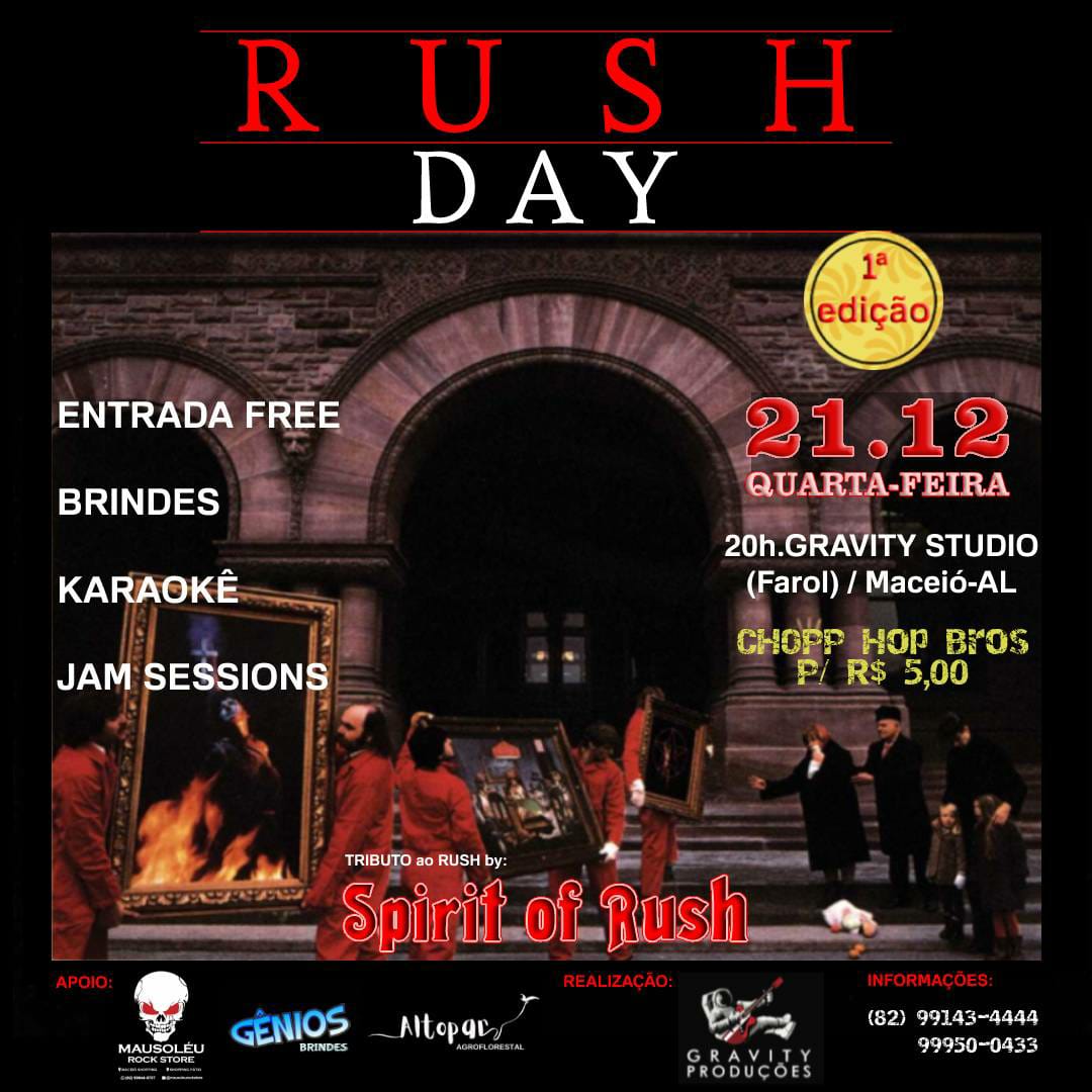 Roqueiros alagoanos anunciam Rush Day para esta quarta-feira,21, em Maceió