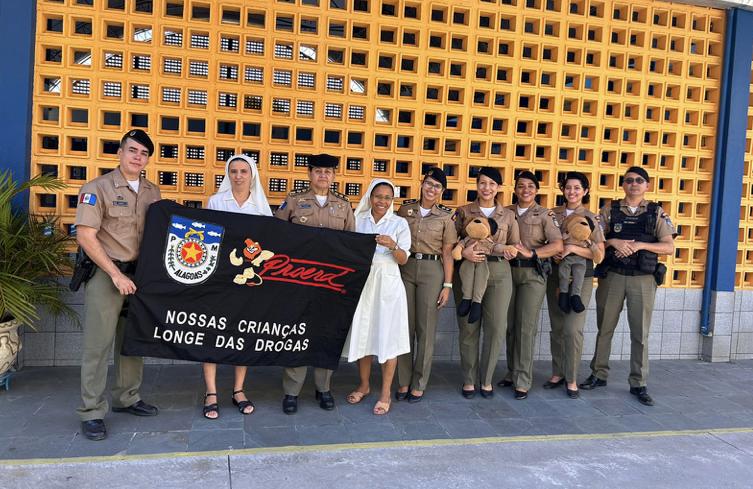 Em AL forças policiais intensificam ações e visitas as escolas em todo Estado