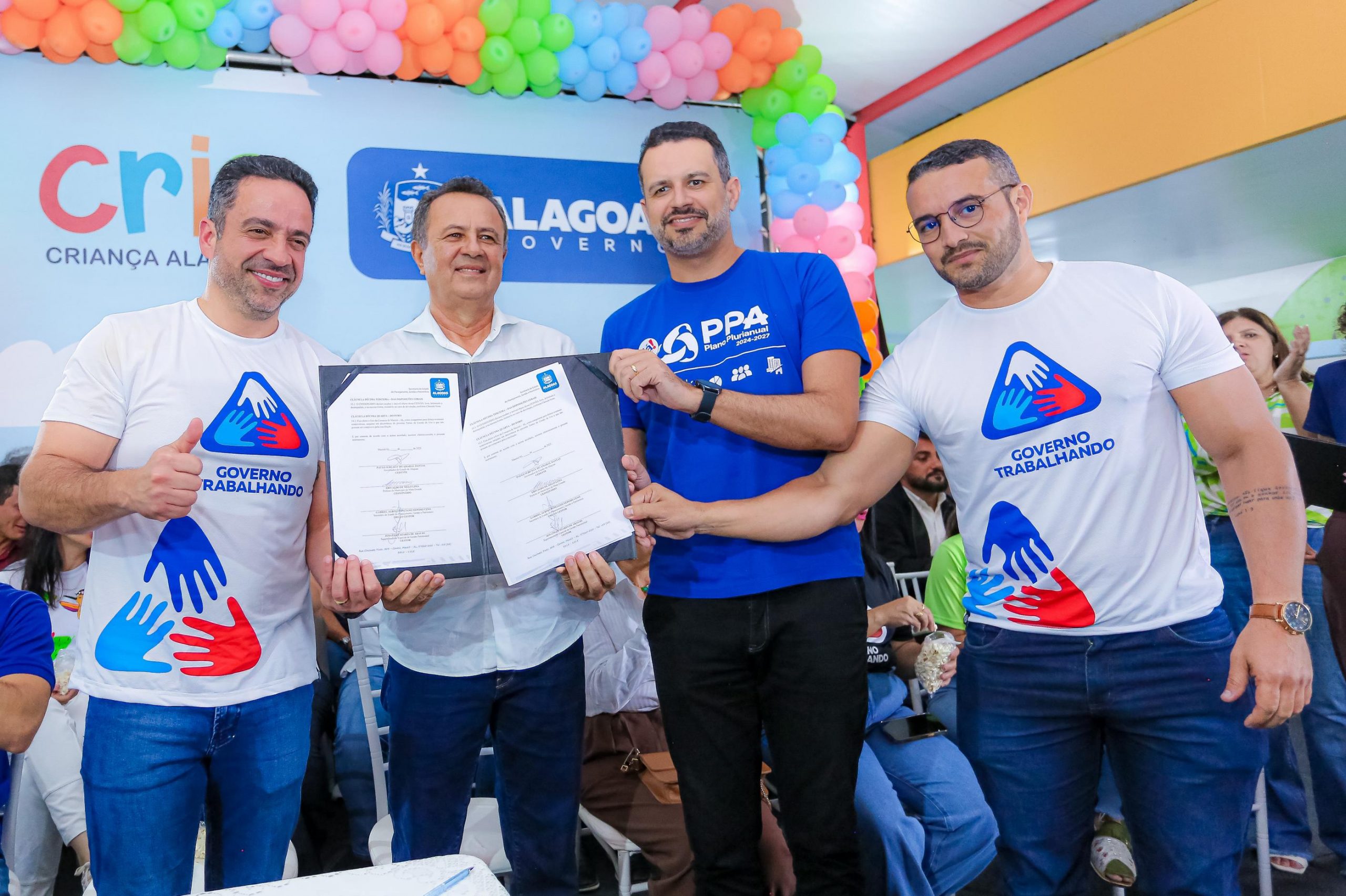 Governo de AL contempla Mata Grande com avançada Creche CRIA; população agradece