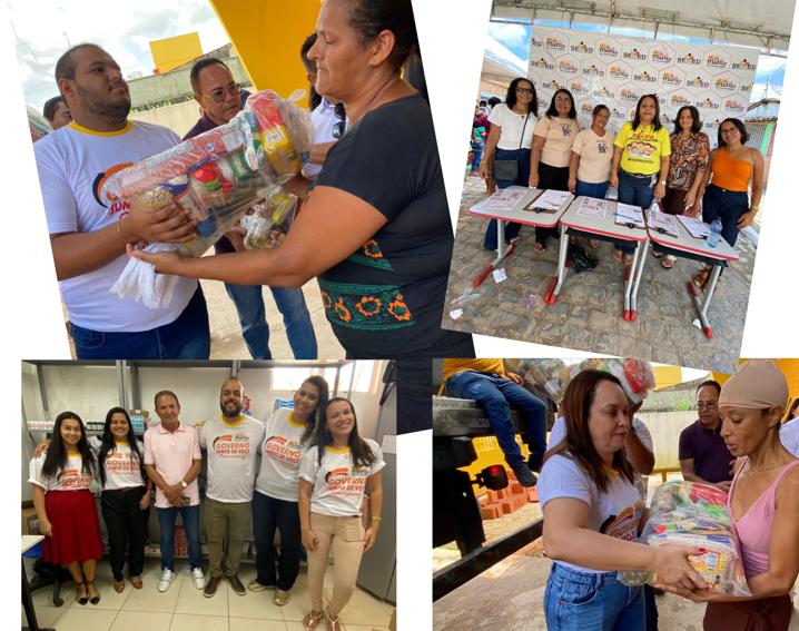 Em Matriz comunidade é assistida em pleno domingo com ação itinerante da Prefeitura