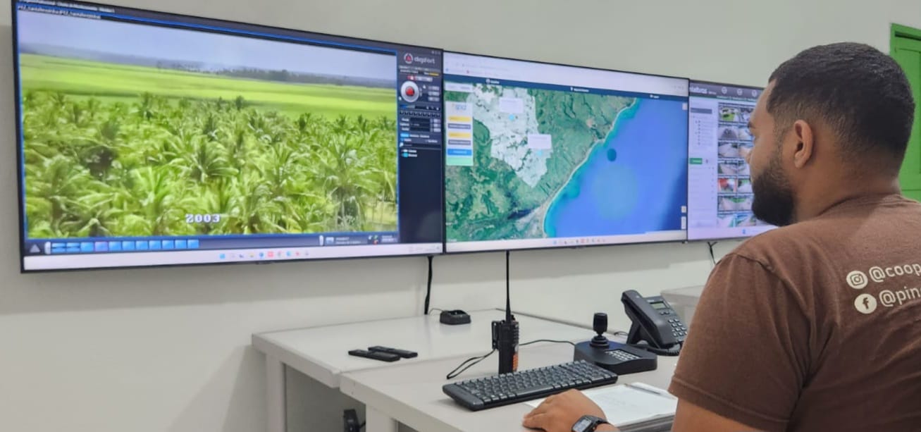 Na Pindorama moderna tecnologia garante detectar incêndios não programados nos canaviais em tempo hábil