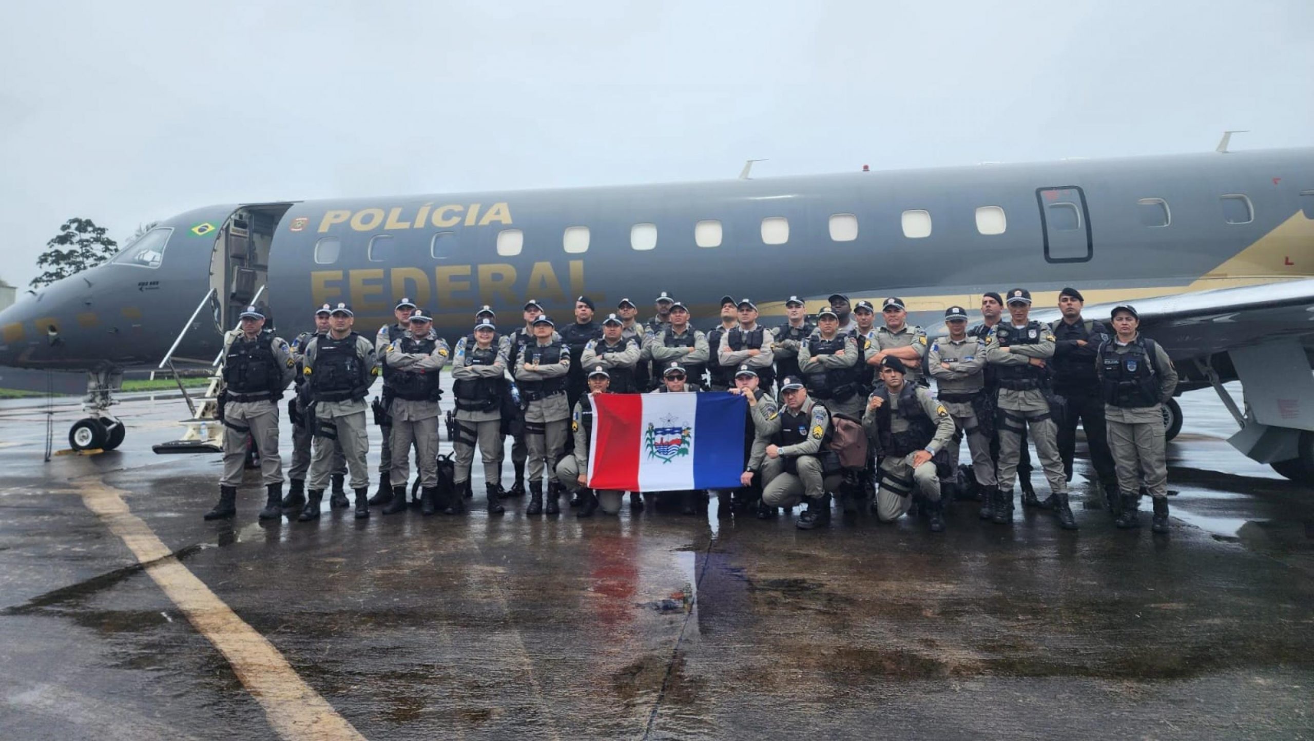 PM/AL envia para o RJ mais de 30 militares alagoanos para reforçarem Força Nacional de Segurança