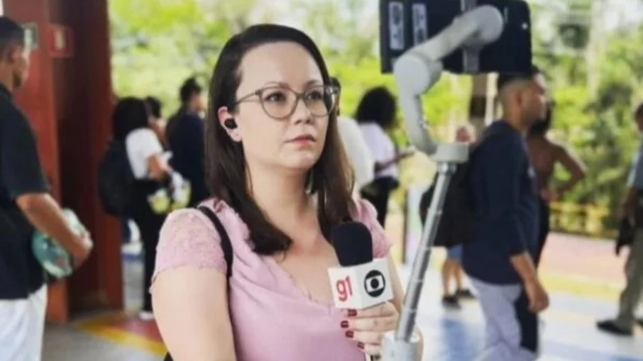 Repórter da Globo é assaltada durante reportagem ao vivo em SP