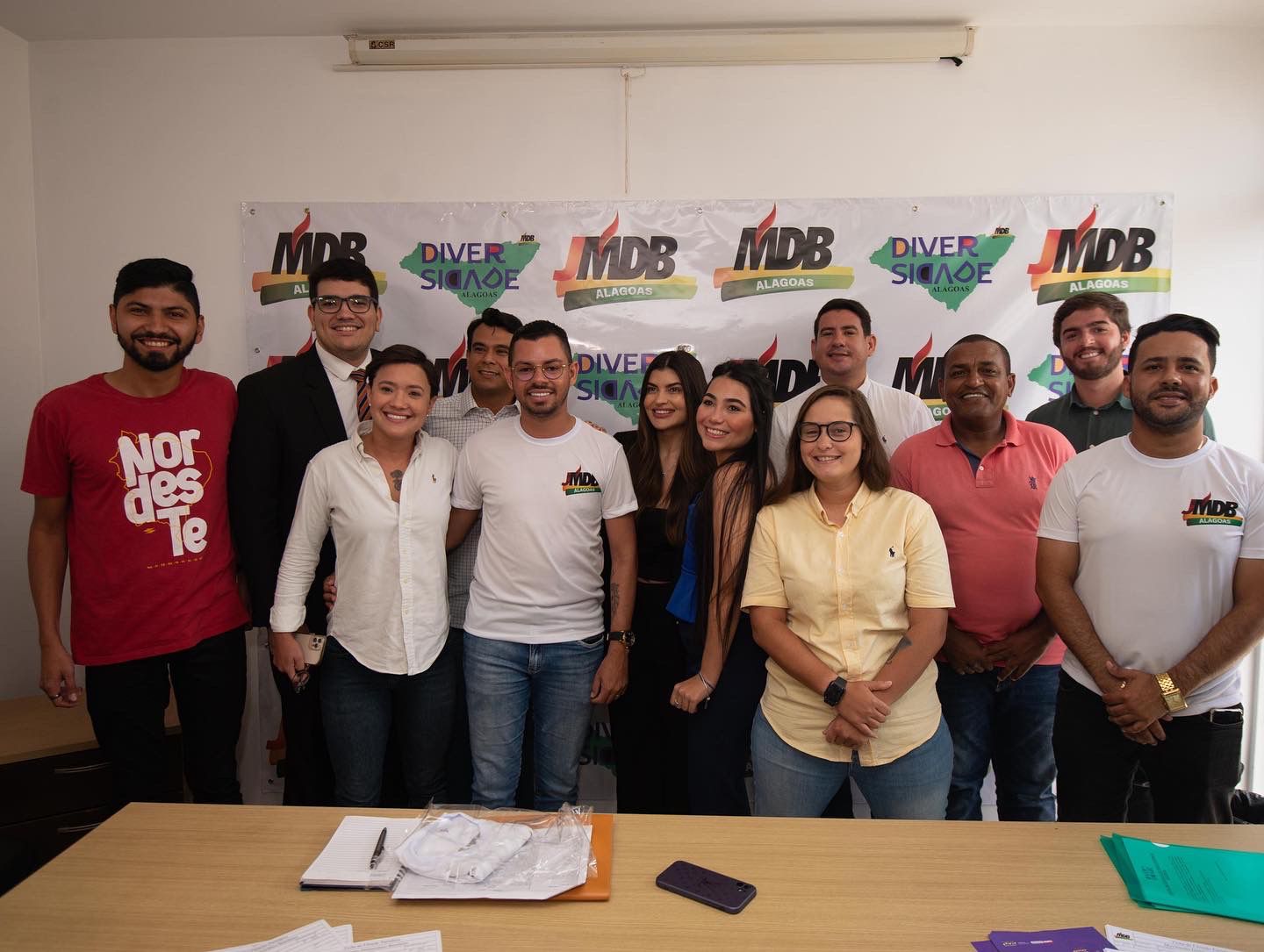MDB jovem de Maceió agora é presidido por Yasmin Silveira