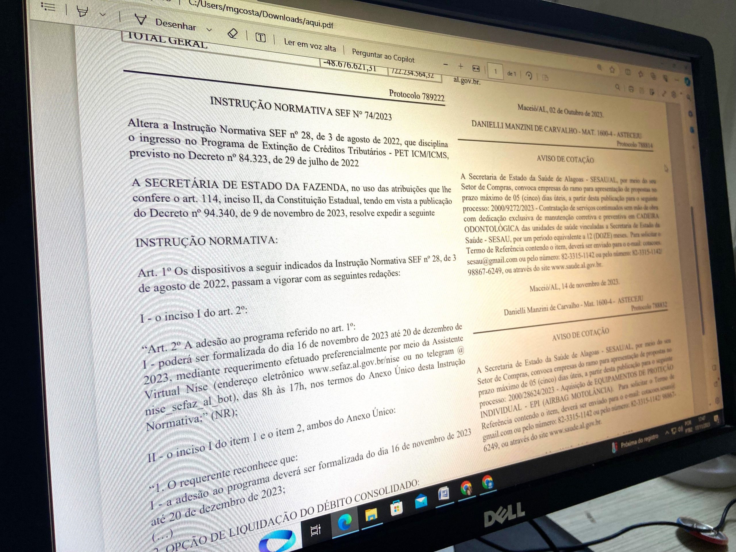 Governo de Alagoas lança programa que possibilita quitação de débitos fiscais com condições especiais
