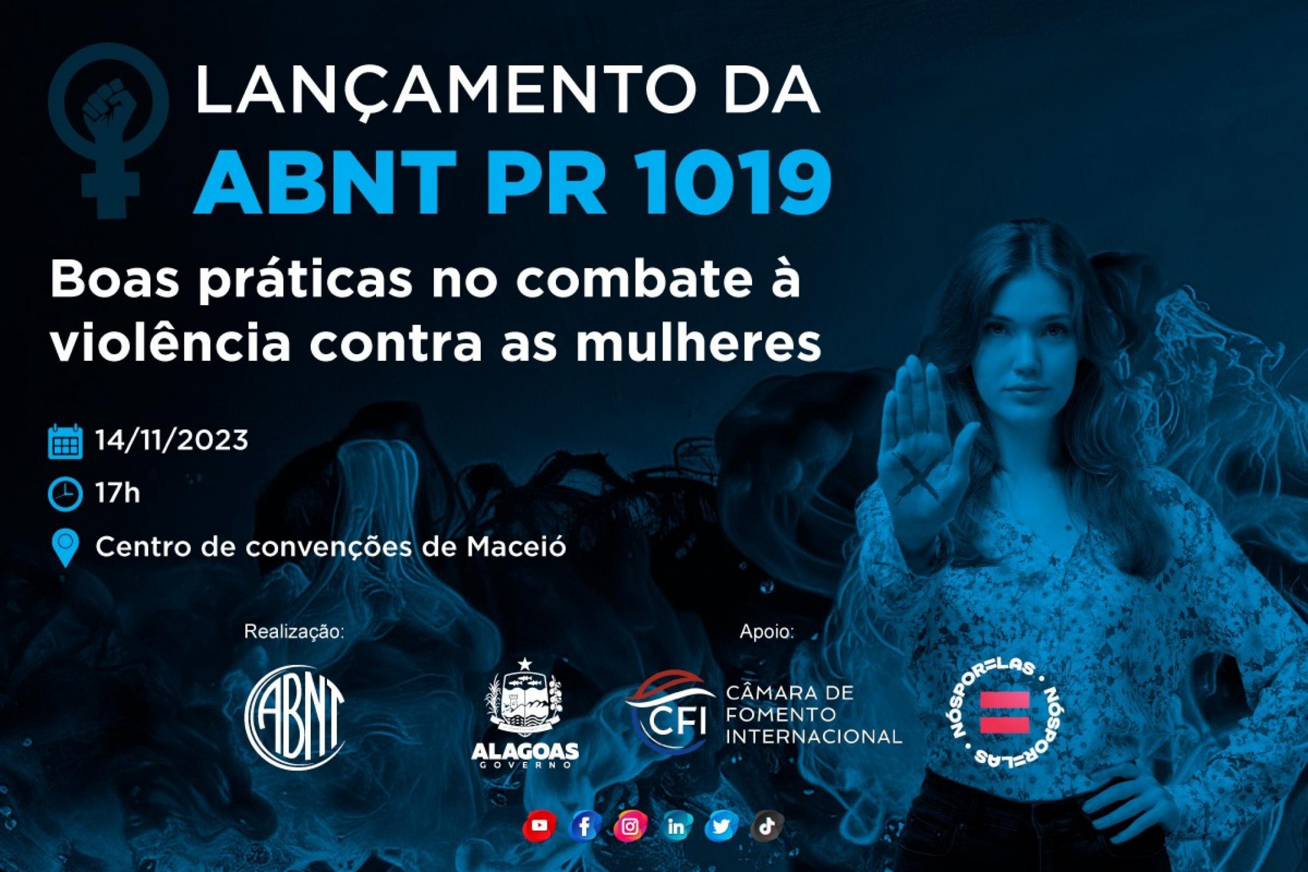 Em Alagoas, Associação Brasileira de Normas Técnicas lança documento inédito de boas práticas no combate à violência contra as mulheres