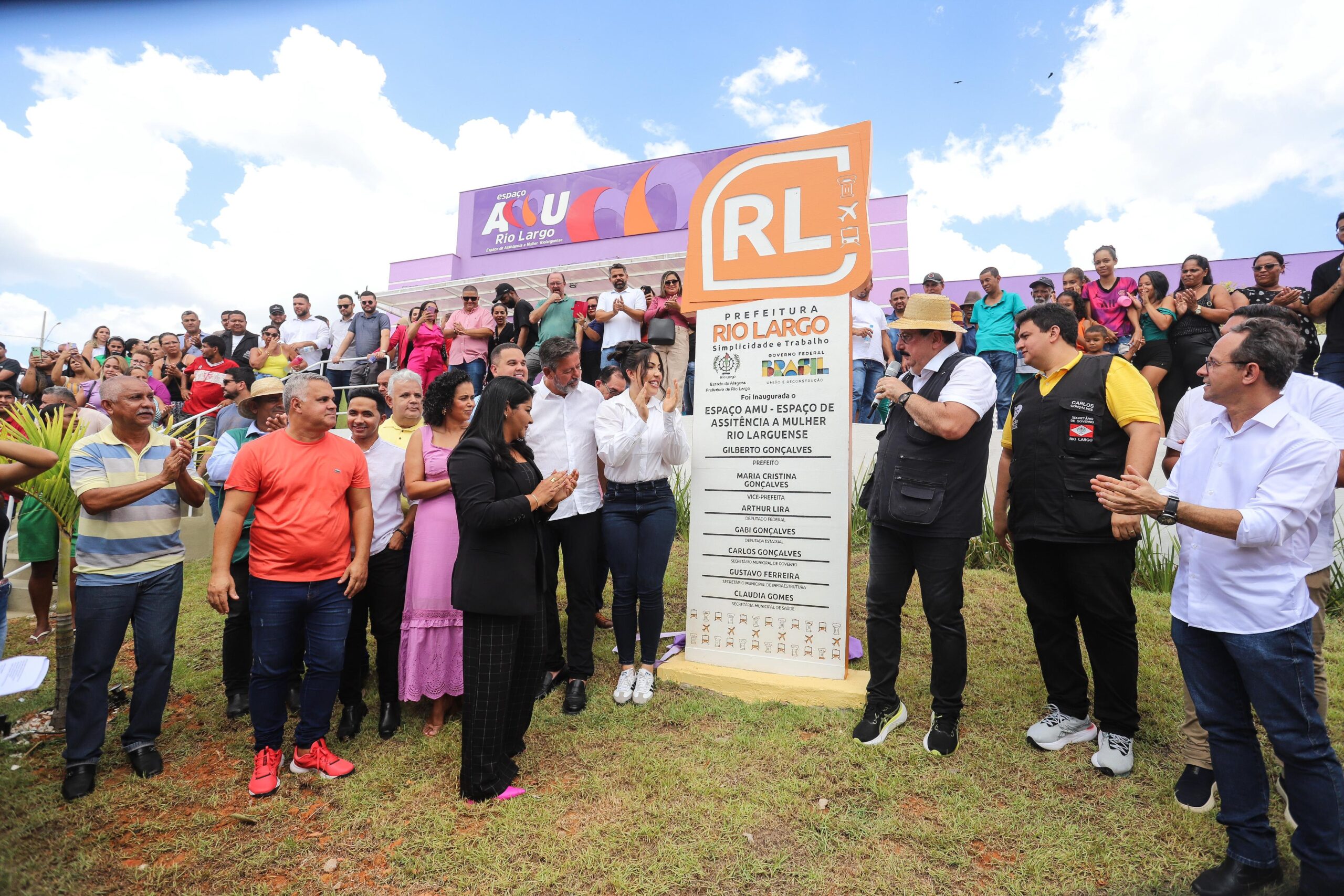 Prefeito recebe presidente da Câmara Federal para inaugurar obra em Rio Largo