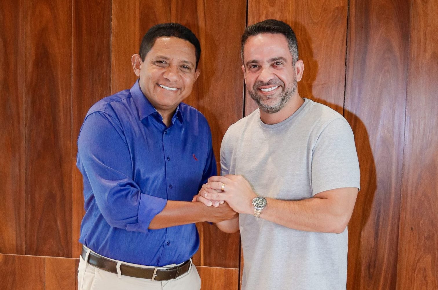 Governador anuncia pacote de obras para Palmeira durante encontro com prefeito
