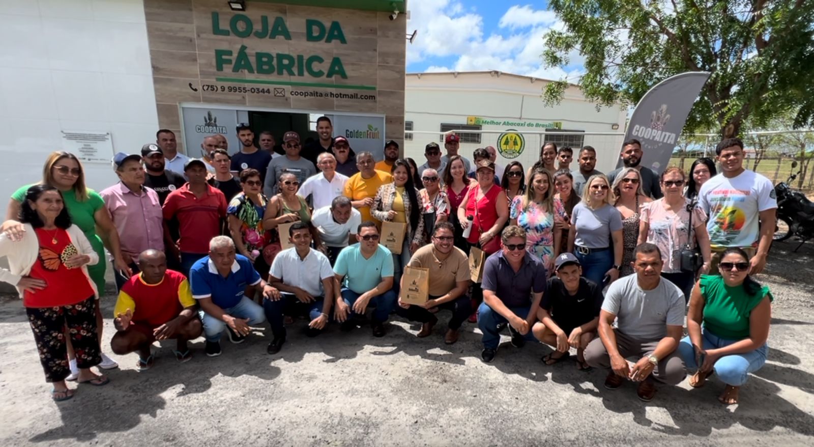 Carpil comanda delegação nordestina rumo a Cascavel/PR; nesta quinta, fez vista técnica na BA em cooperativa agroindustrial de frutas