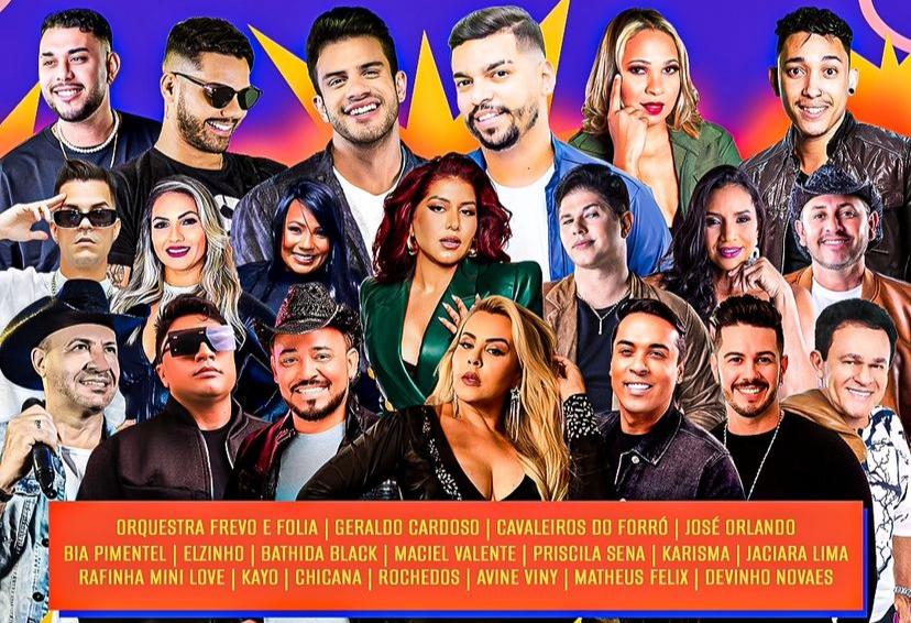 Com 19 atrações musicais começa nesta 6ª, em Santa Luzia do Norte a grande Festa dos Crustáceos