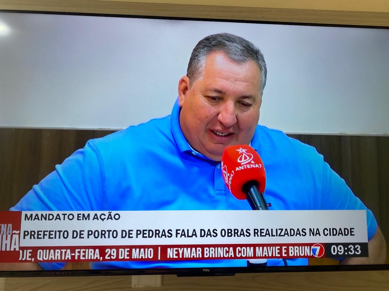 Vilela destaca avanços em Porto de Pedras e programação festiva dos 103 anos da cidade