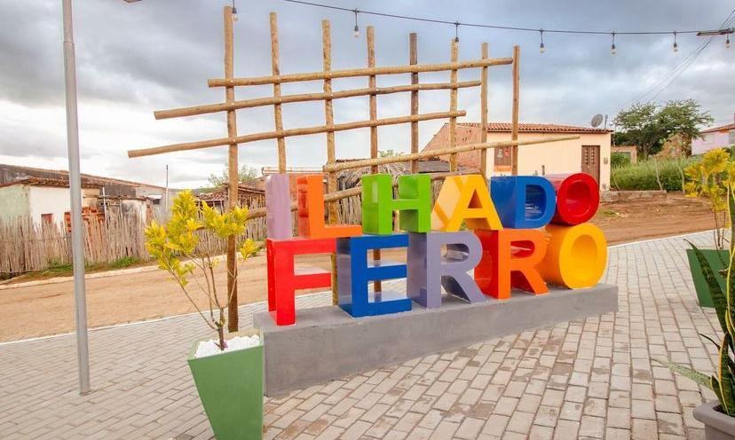 Ilha do Ferro fica ainda mais atrativa com implantação de um Mirante bem ao estilo artesanal