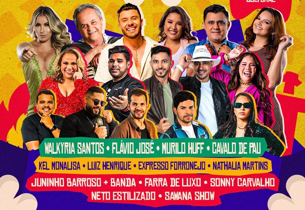 “Forroçúcar 2024” começa quinta-feira com atrações de peso nacional; cidade  sertaneja te aguarda!