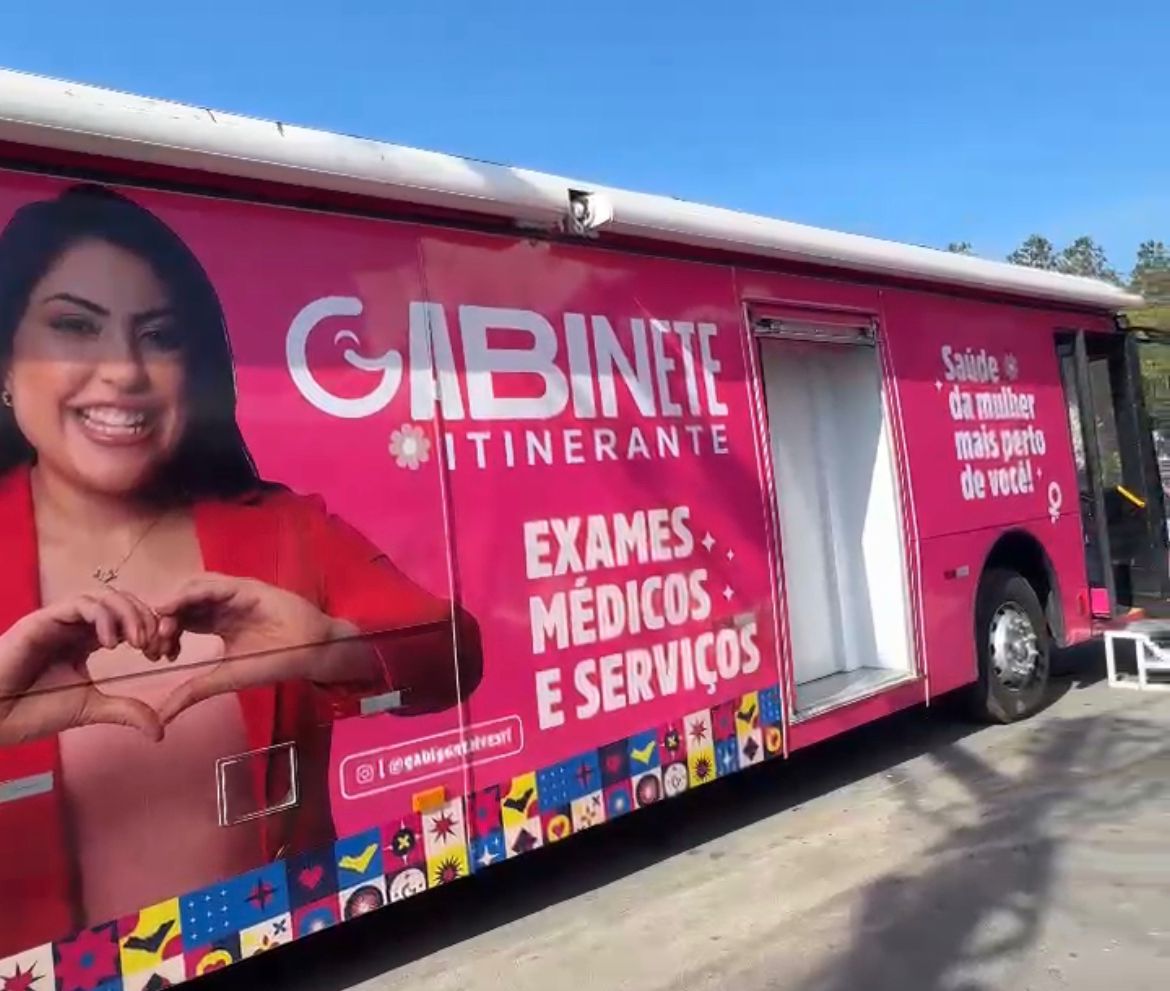 Ônibus com serviços de saúde especializados da deputada Gabi Gonçalves chega a Rio Largo