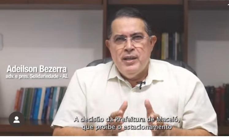 Adeilson Bezerra chama de "gambiarra administrativa" e por falta de um Plano Diretor, o que a Prefeitura de Maceió está fazendo no trânsito da orla da Ponta Verde a Pajuçara
