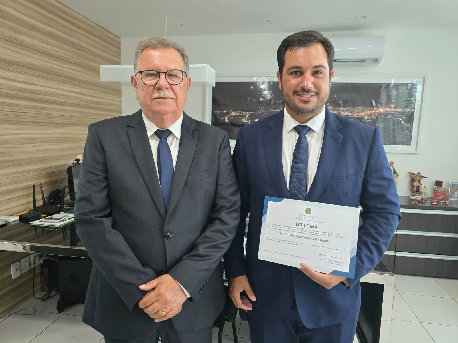 Vereador Igor do Anizão é diplomado em Murici/AL e segue legado político da família