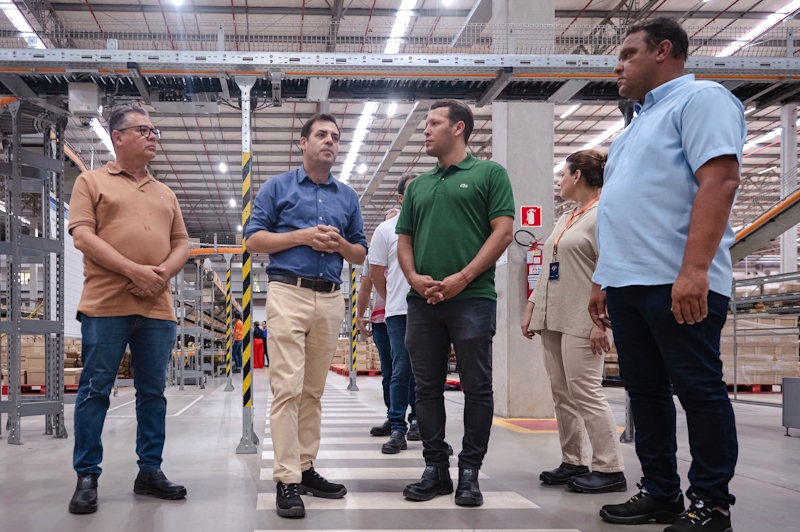 Remi Filho e secretários visitam CD da Natura&amp;CO para catalisar parcerias sociais em Murici