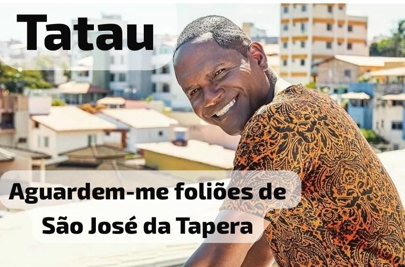 Neste domingo em Tapera/AL;  Tatau, ex-vocalista do Araketu, e Banda Marreta comandam a Prévia de Carnaval