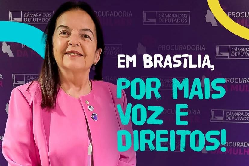Deputada Fátima Canuto marca presença em Brasília defendendo as mulheres alagoanas em eventos nacionais