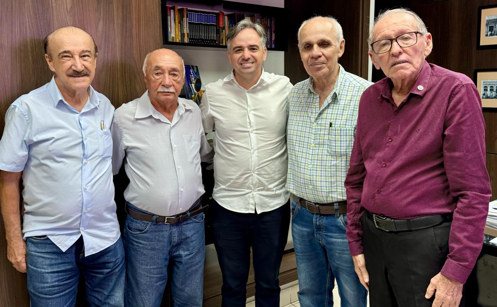 Dirigentes do Corecon/AL visitam novo presidente da Juceal com foco numa troca de ideias de ambas as instituições