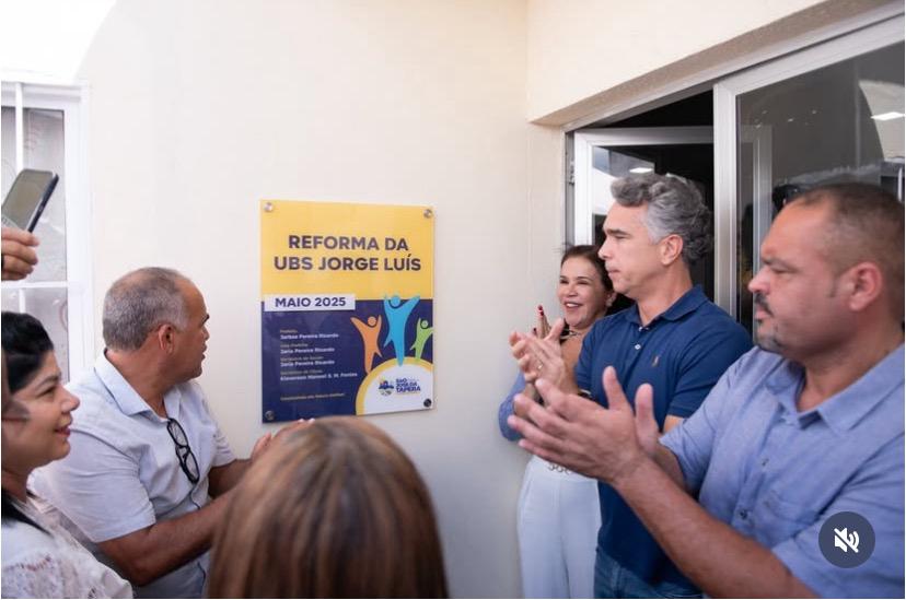 Jarbas recebe deputados parceiros para inaugurar moderna reforma de UBS em Tapera