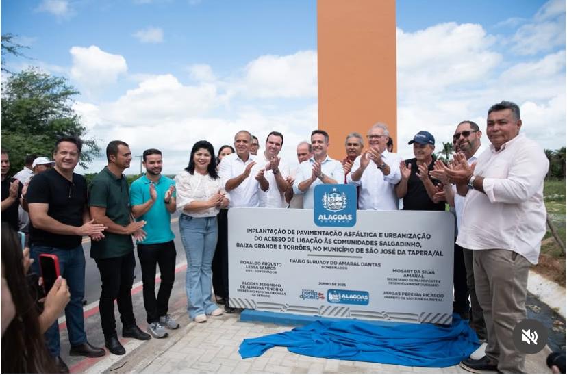 Tapera/AL é contemplada pelo Estado com maior investimento de sua história; prefeito se emociona