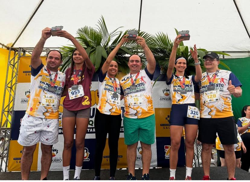 Junqueiro/AL aniversaria na próxima 4ª, mas já iniciou suas festividades com corrida de rua e desfile de bandas fanfaras
