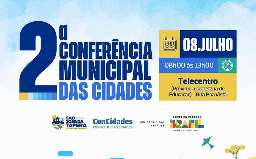 Tapera/AL faz Conferência  visando articular planejamento urbano mais eficiente e inclusivo