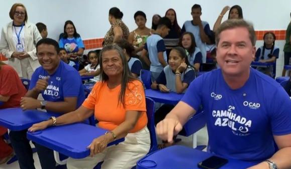 Marx Beltrão participa de mais uma inauguração em Palmeira dos Índios destacando sua parceria com JC